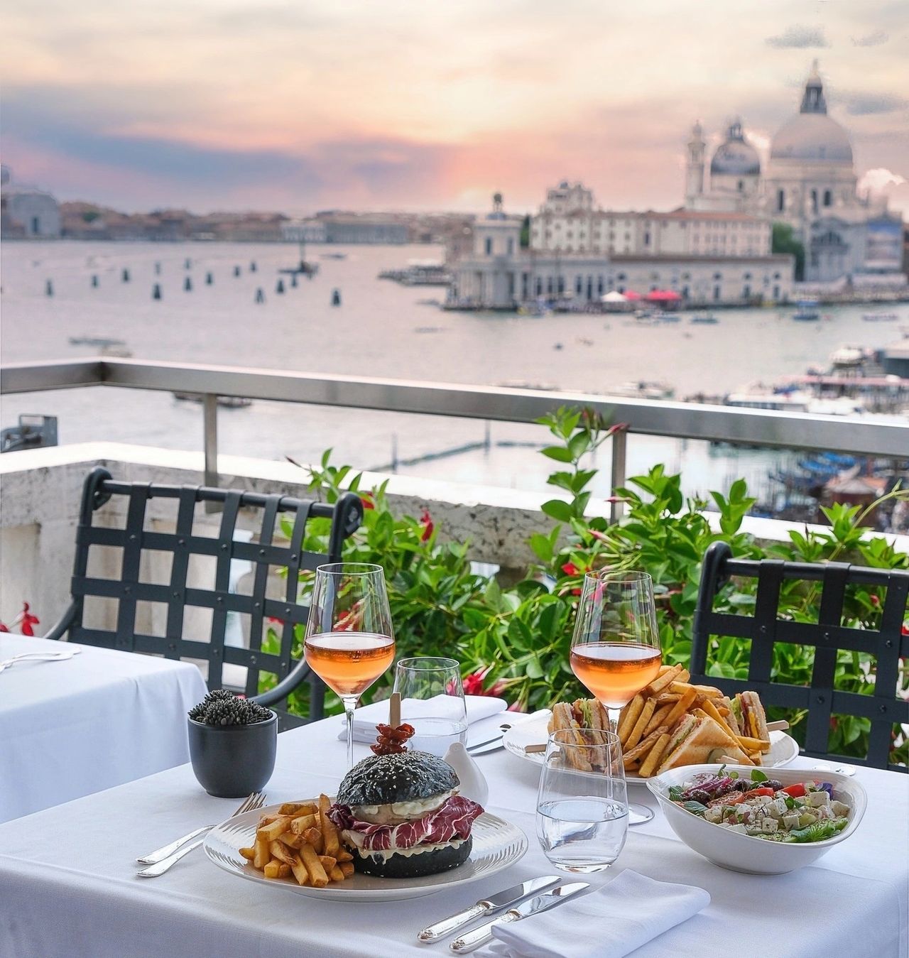 Michelin-starred cuisine with a view at Ristorante Quadri in Venice, Italy. Michelin-starred cuisine with a view at Ristorante Quadri in Venice, Italy.